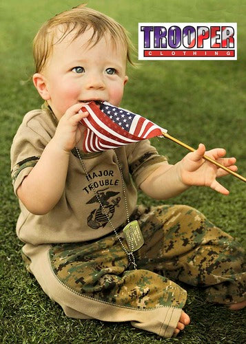 Us army hot sale baby clothes