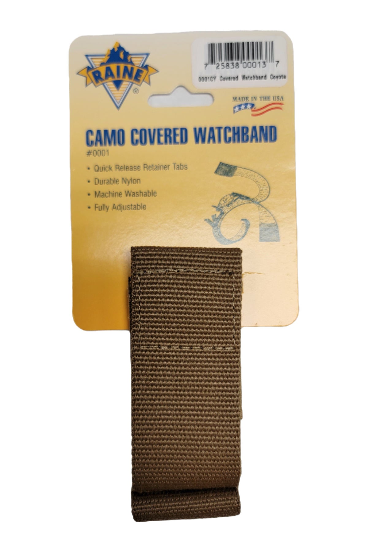 Raine Military Multicam Covered Watchband - OCP Watchband