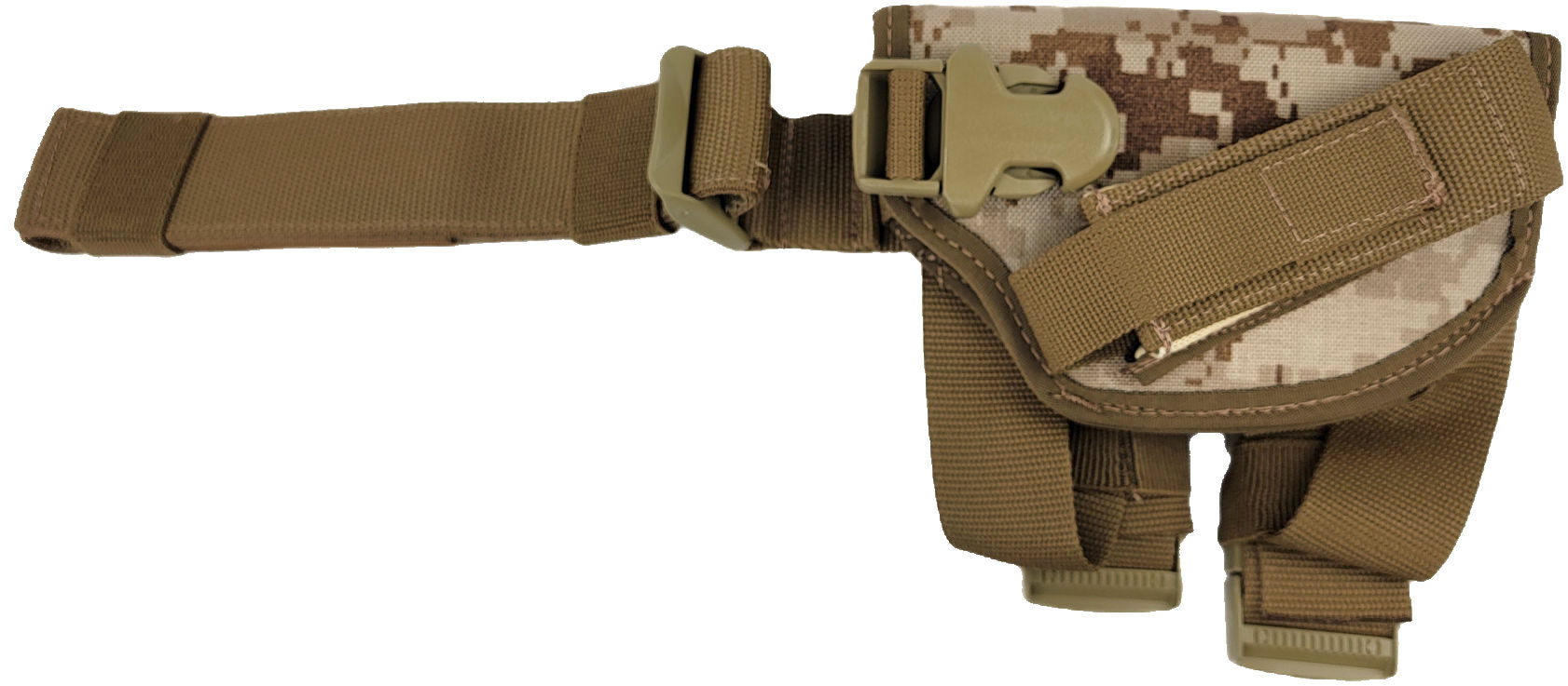 Raine Low Ride Tactical Holster - Desert Digital