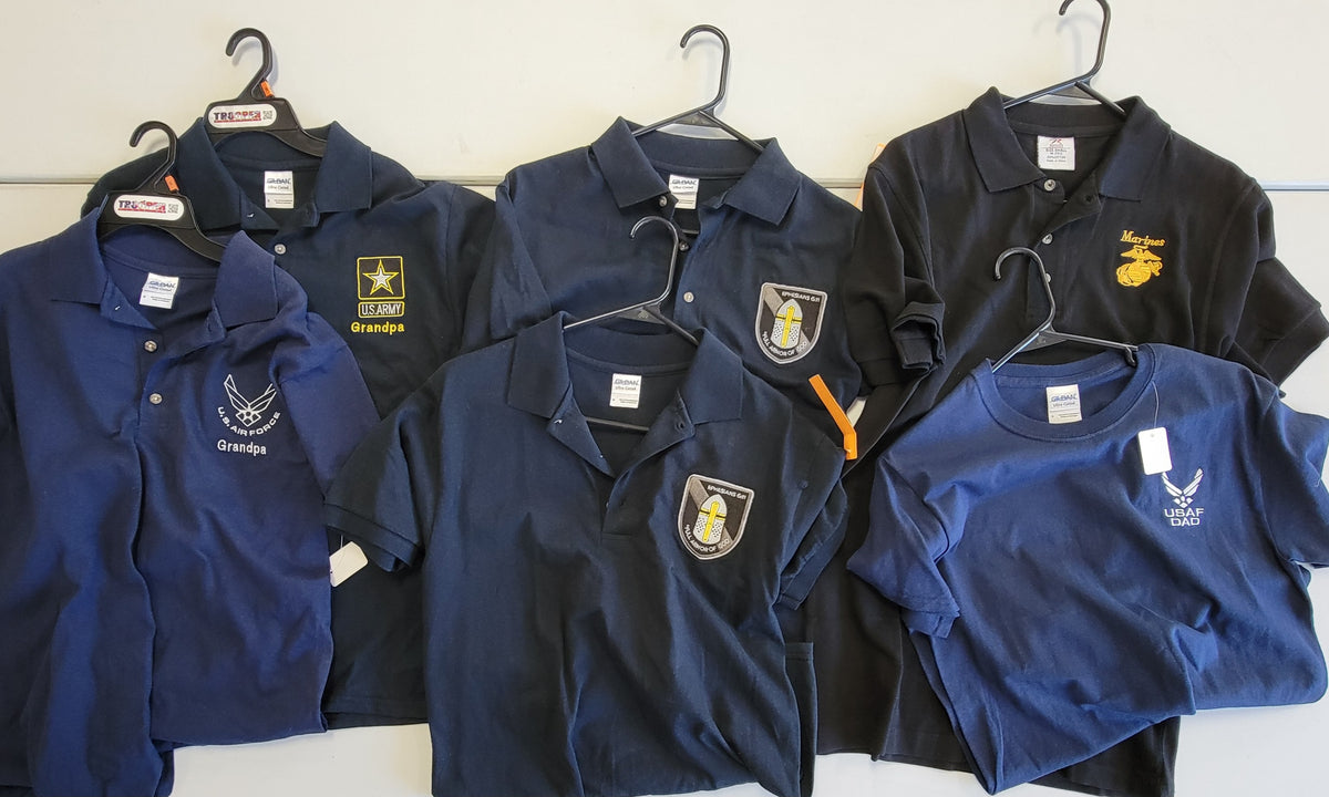 CLEARANCE - Men's Size Small - Military T-Shirt & Polo Lot #22