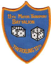 USMC 11th Motor Transport Battalion - Sew-On Patch - CLEARANCE!