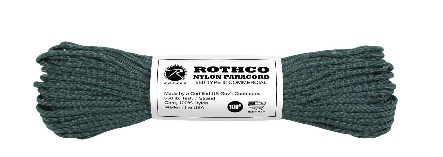 Rothco Nylon Paracord Type III 550 lb