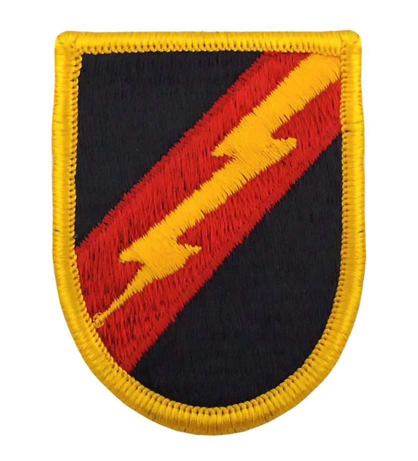 125th Military Intelligence Beret Flash