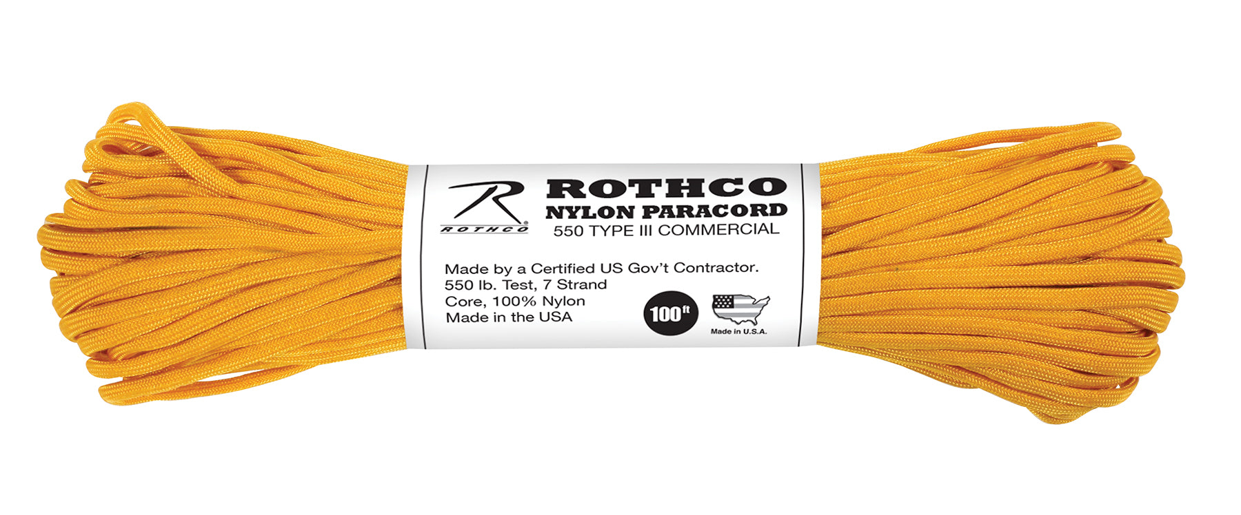 Rothco Nylon Paracord Type III 550 lb