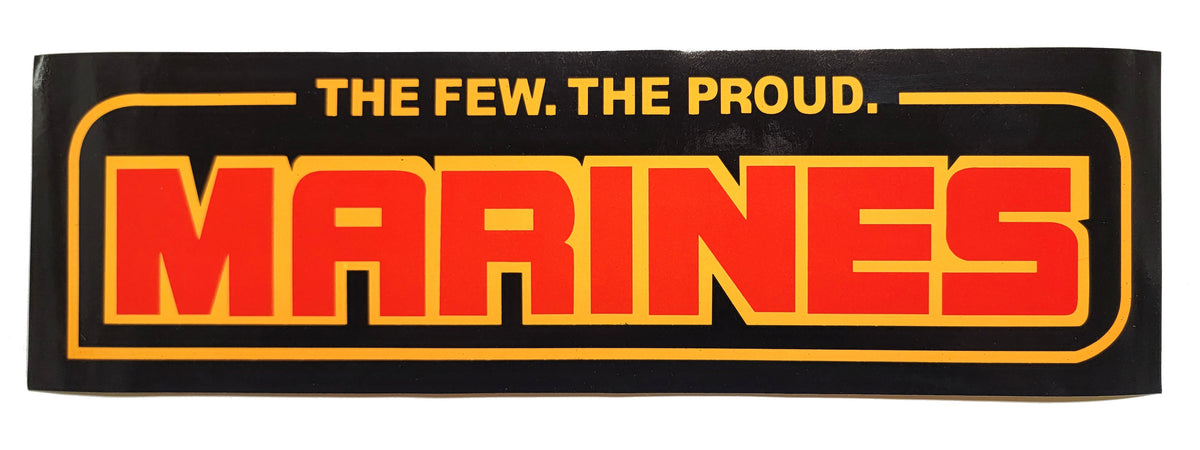 The Few. The Proud. Marines Bumper Sticker