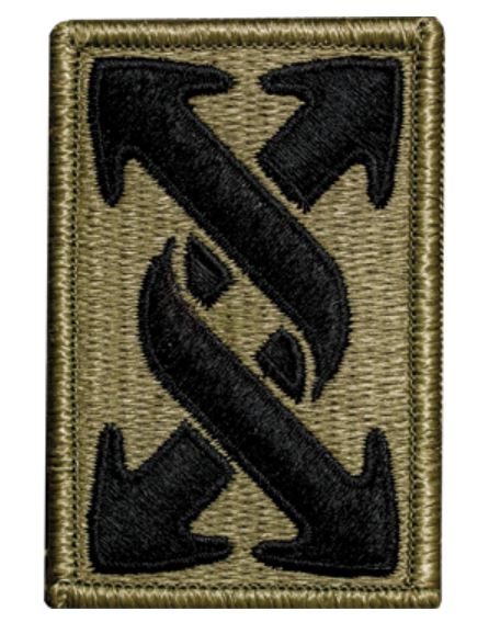 143rd Sustainment Command OCP Patch with Hook Fastener (143rd Transportation)