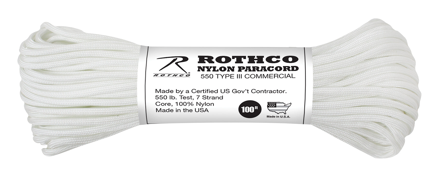 Rothco Nylon Paracord Type III 550 lb