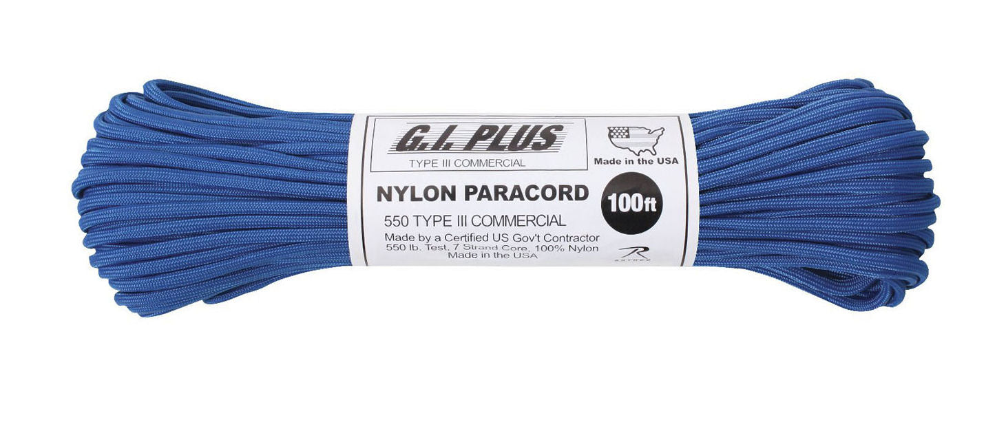 Rothco Nylon Paracord Type III 550 lb