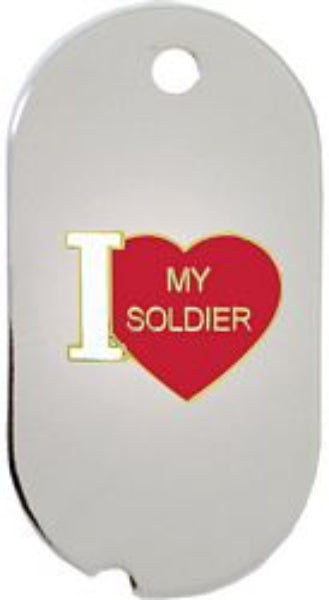 CLEARANCE - Military Dog Tag - Soldier
