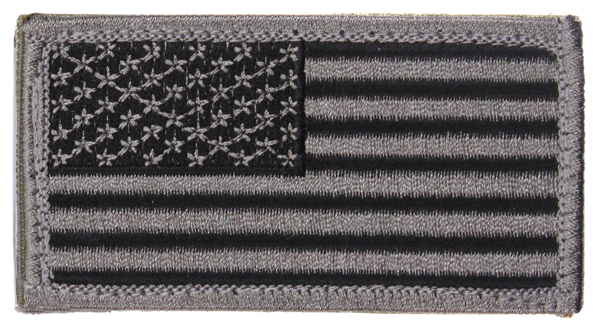 Rothco American Flag Patch with Hook Backing