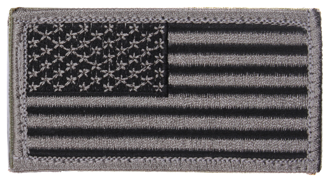Rothco American Flag Patch with Hook Backing