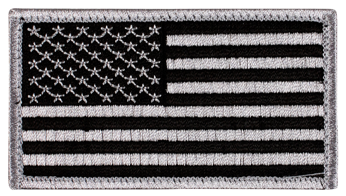Rothco American Flag Patch with Hook Backing