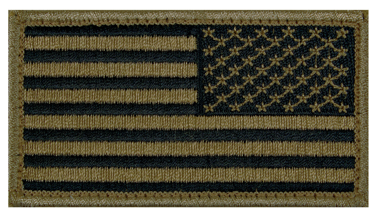 Rothco American Flag Patch with Hook Backing