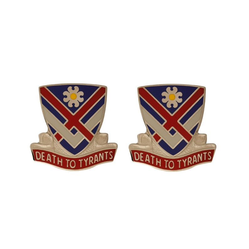 183rd Cavalry Regiment Unit Crest DUI - 1 Pair