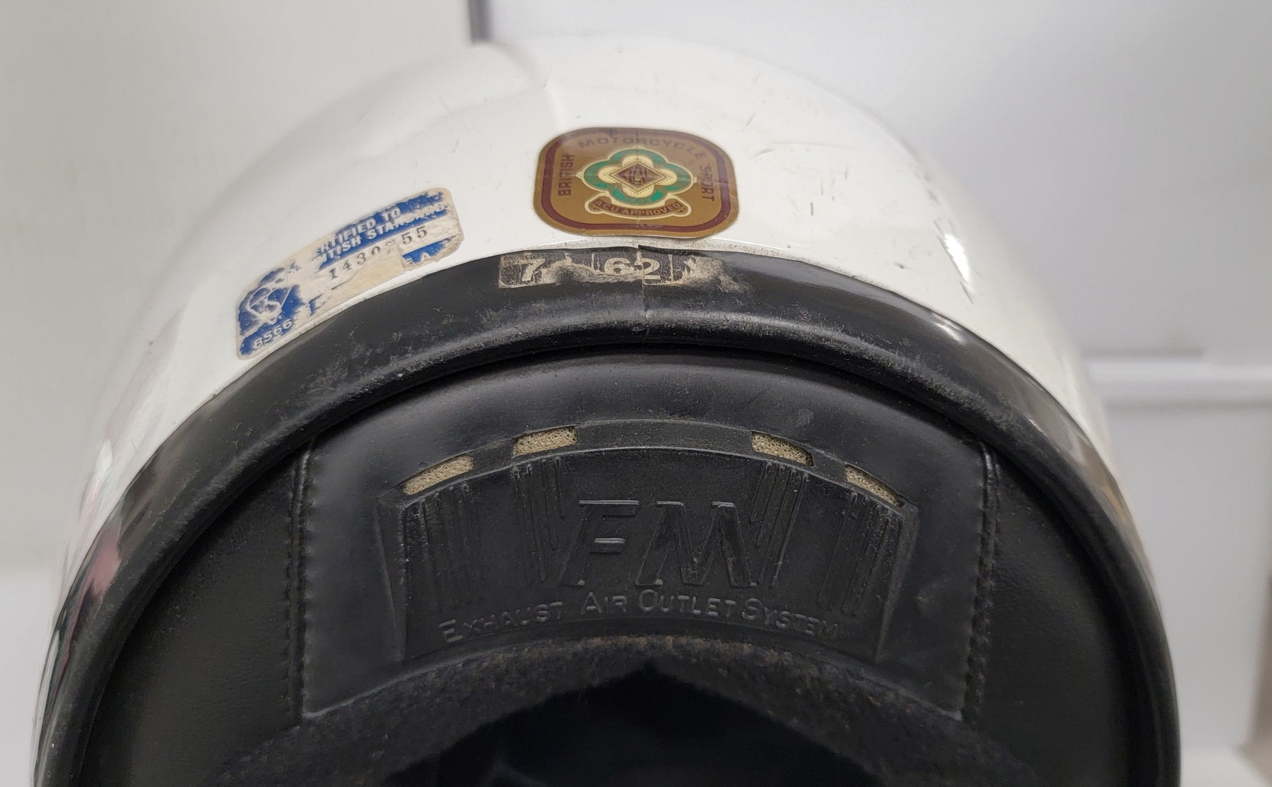 1980s Fimez FM Mod Force One Vintage Motorcycle Helmet