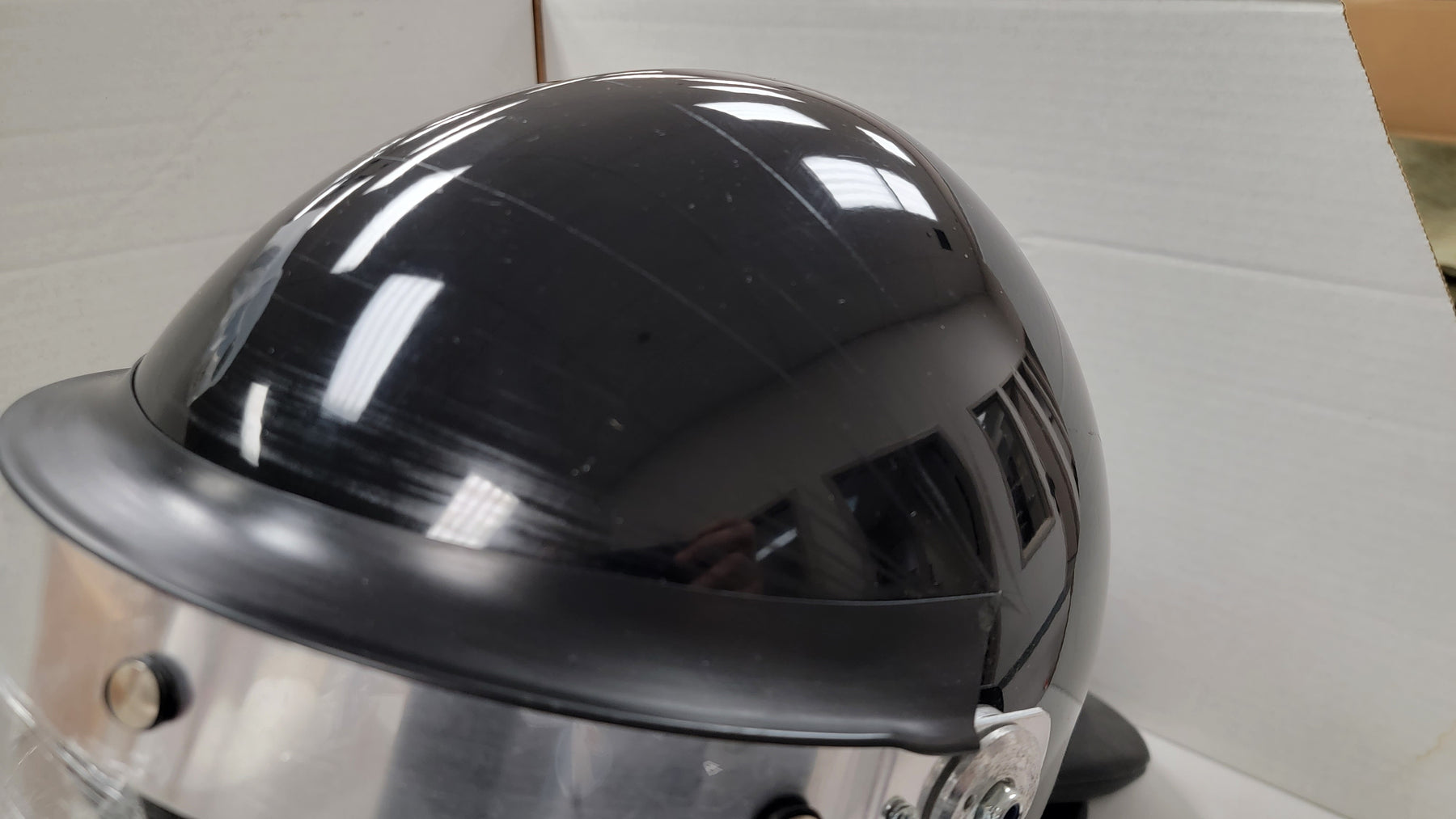British MLA Defender Riot Control Helmet - Size 0 - NICE!!!