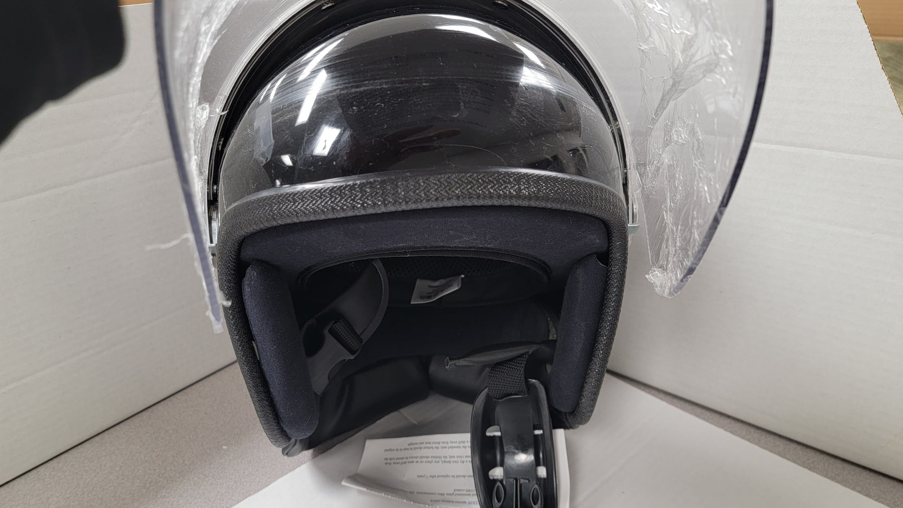 British MLA Defender Riot Control Helmet - Size 0 - NICE!!!