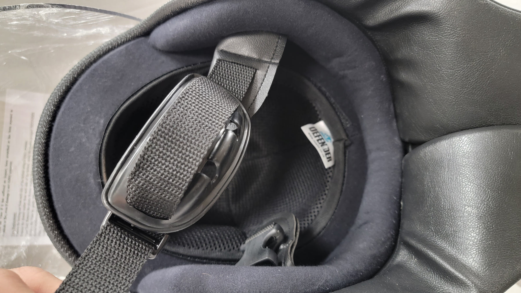 British MLA Defender Riot Control Helmet - Size 0 - NICE!!!