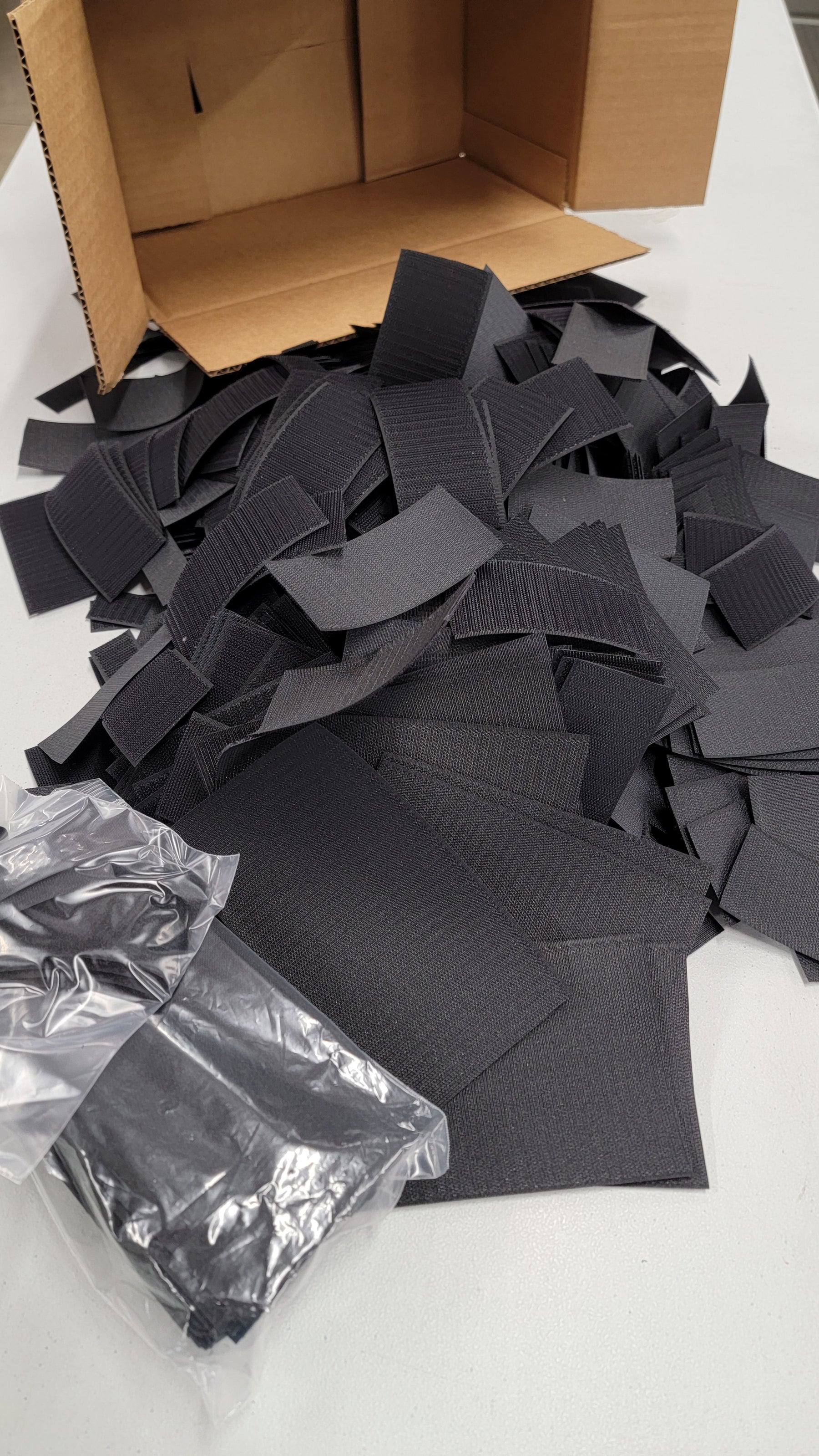 CLEARANCE 2.5 lb Lot of Hook/Loop Backing SEW-ON Precut Replacement Pieces