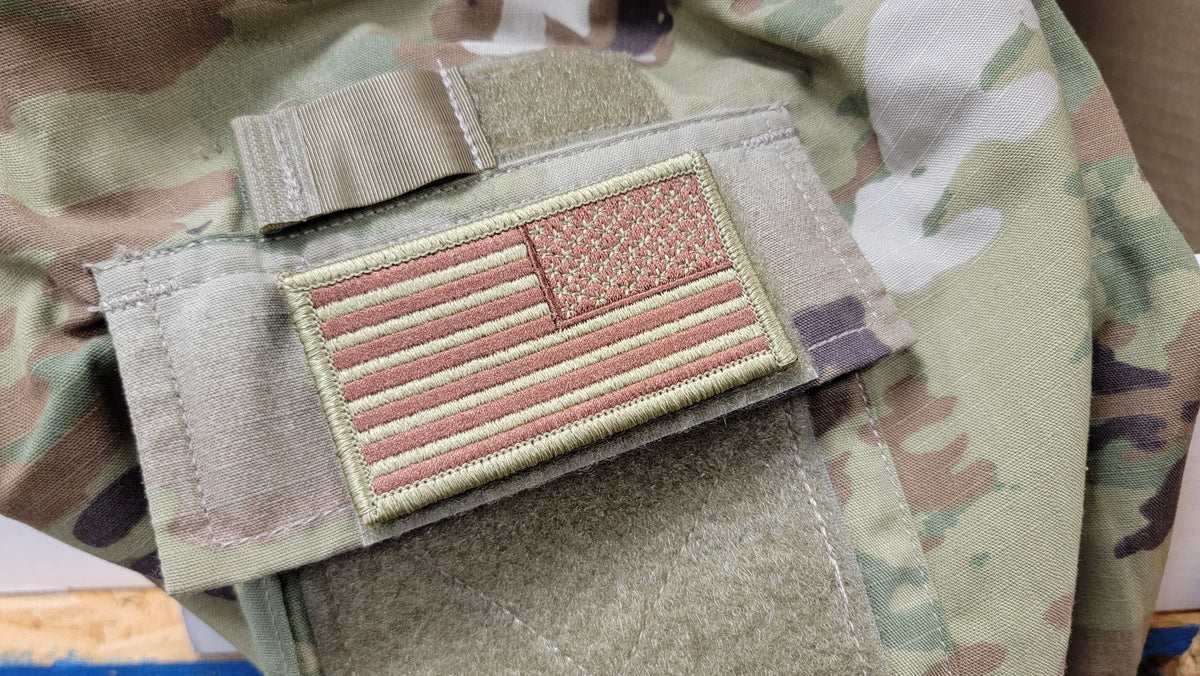 Air Force OCP Flag Spice Brown - REVERSE