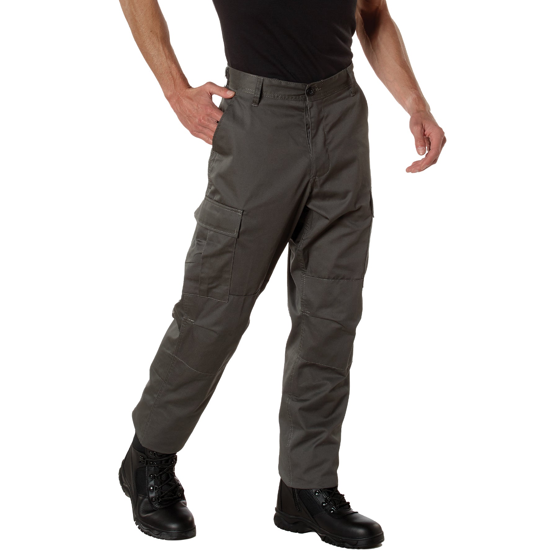 Charcoal Grey Military BDU Pants