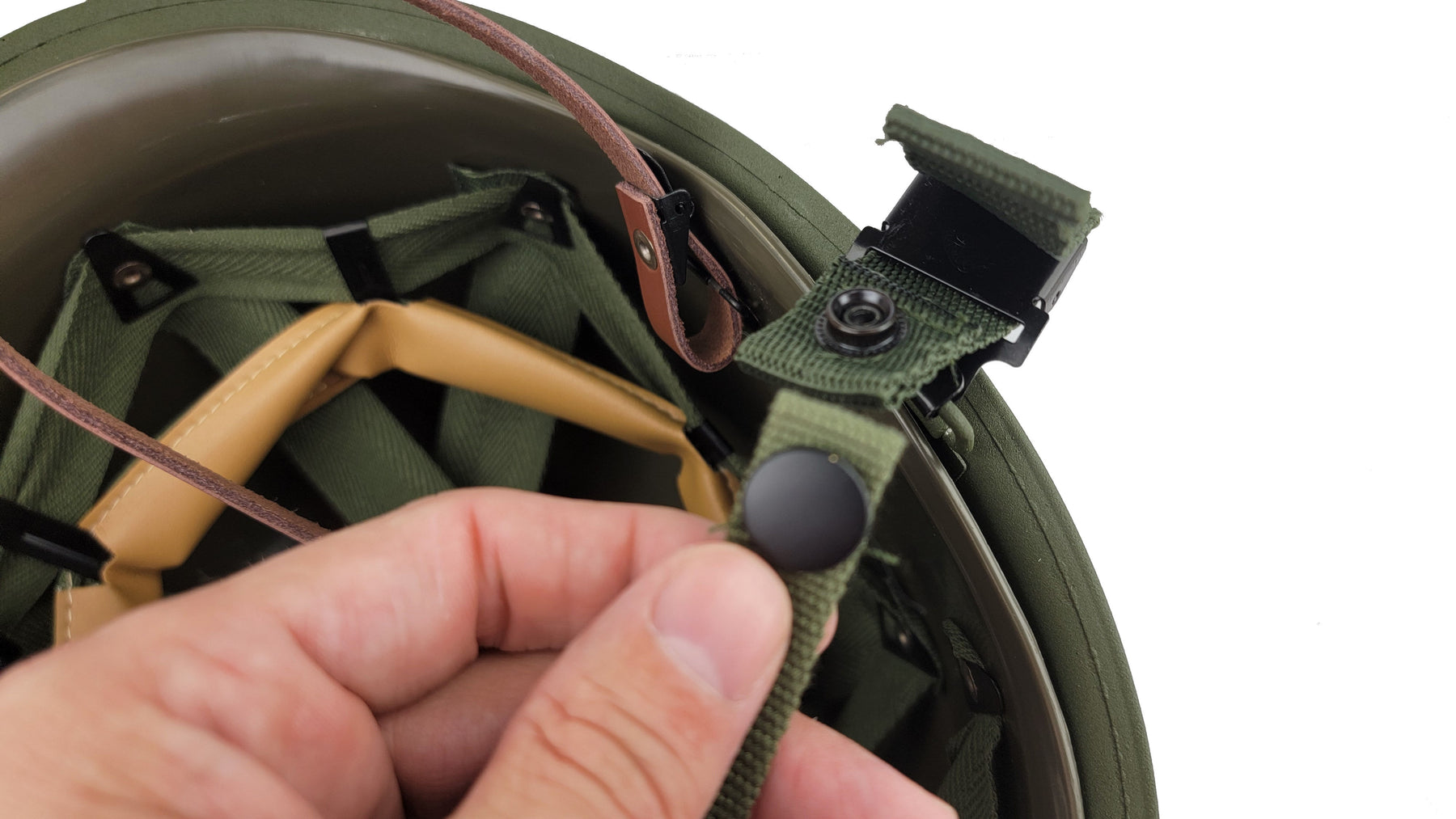 Reproduction U.S. M1 Helmet with Liner - Replica Military Helmet