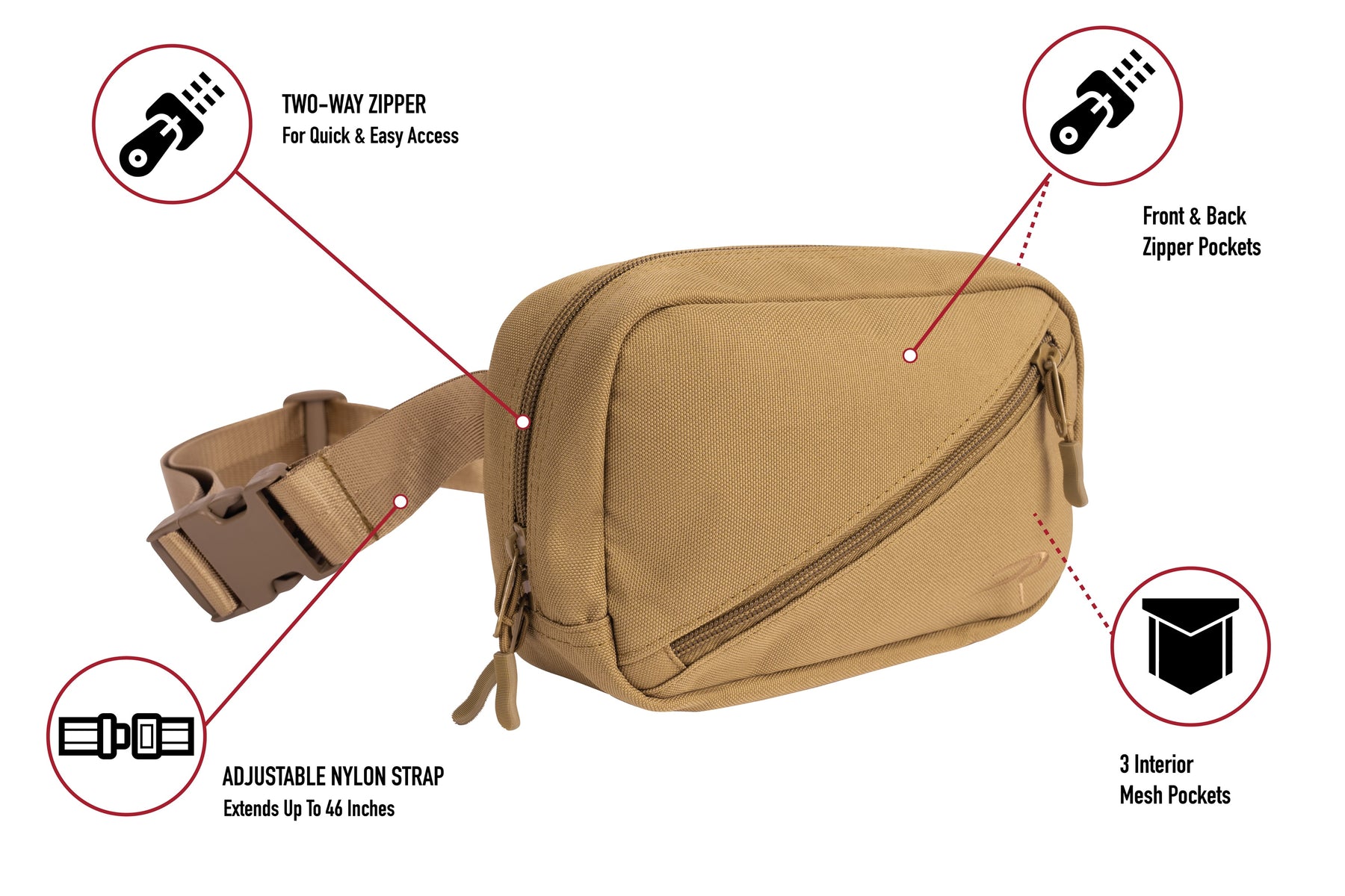 Rothco Crossbody Day Bag
