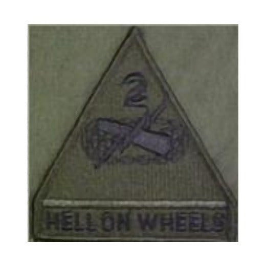 2nd Armored Division Subdued Patch - Army BDU Subdued CLOSEOUT Buy Now and Save !