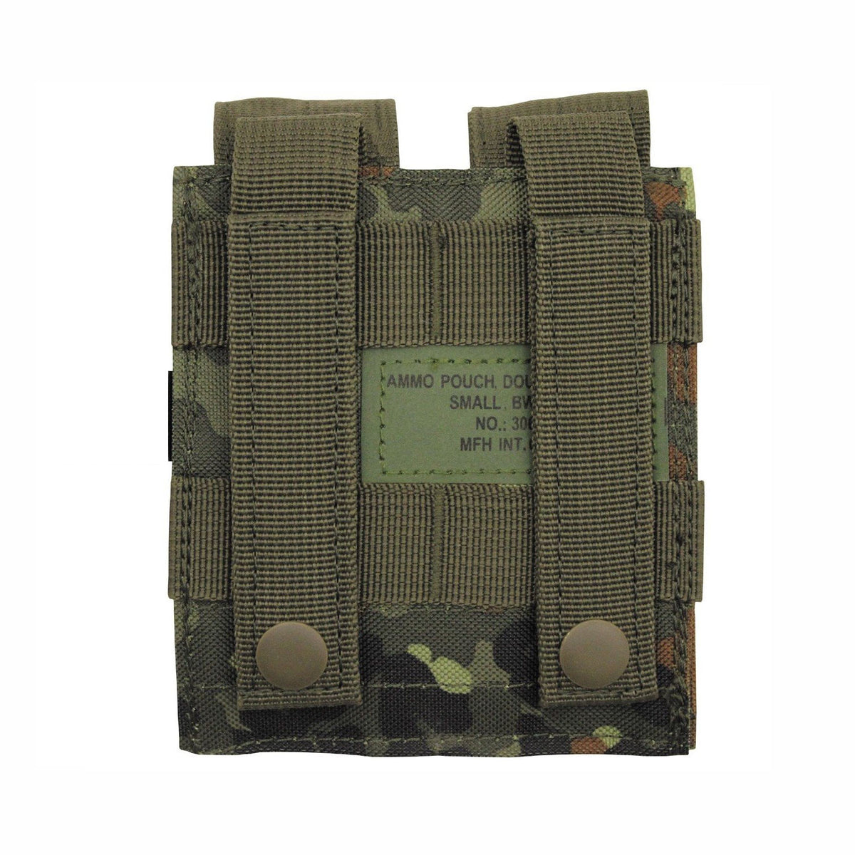 MOLLE Double Mag Pouch Flecktarn