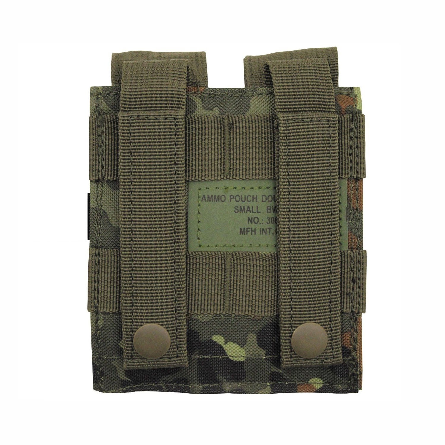 MOLLE Double Mag Pouch Flecktarn