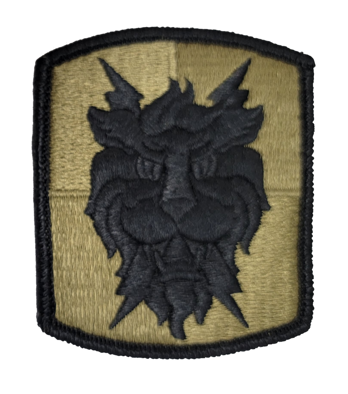 35th Signal Brigade Multicam  OCP Patch with Airborne Tab