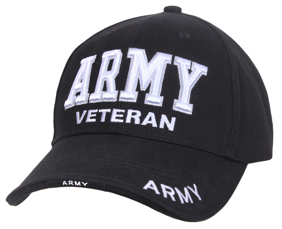 Rothco Army Veteran Cap - Deluxe Low Profile