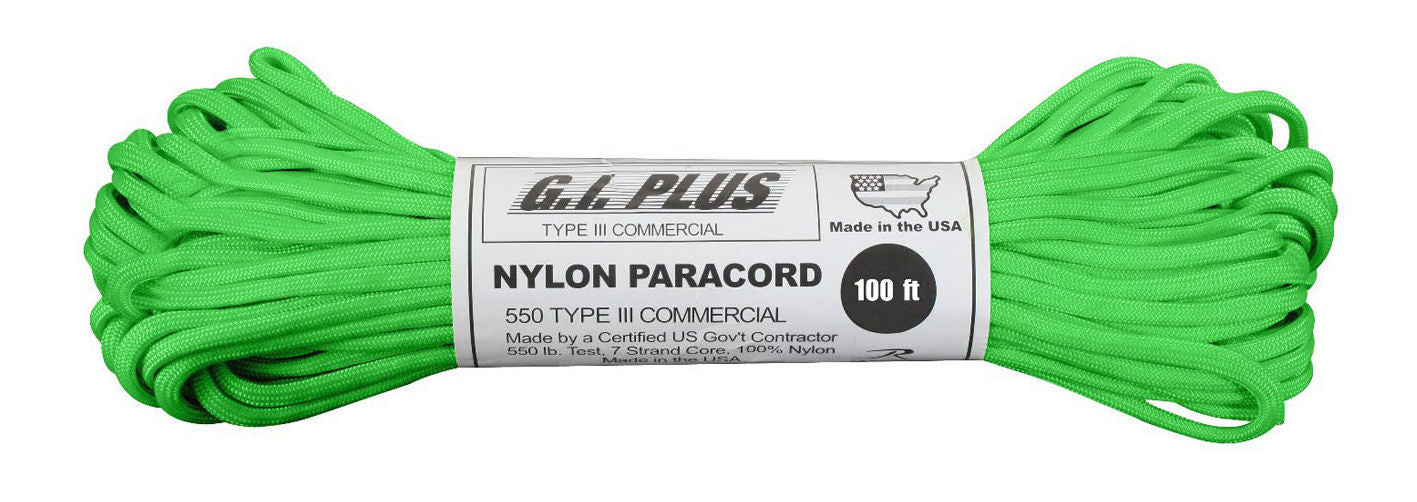 Rothco Nylon Paracord Type III 550 lb