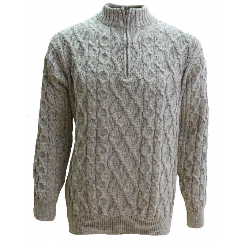 Ecosse Pure Knit Quarter Zip Sweater