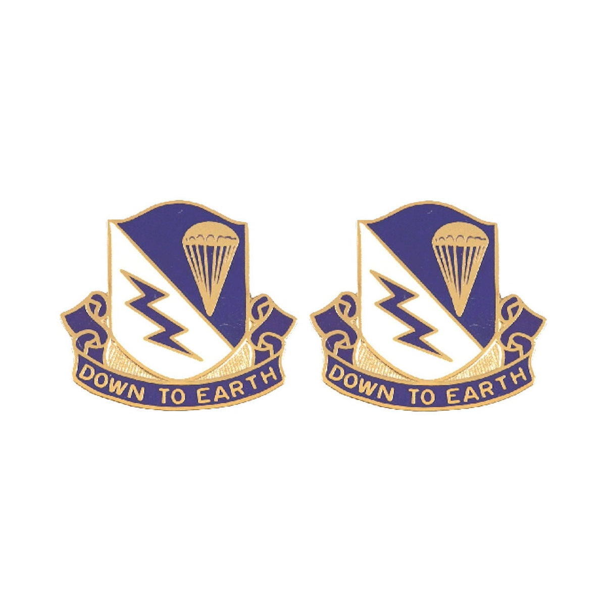 507th INFANTRY Distinctive Unit Insignia - Pair