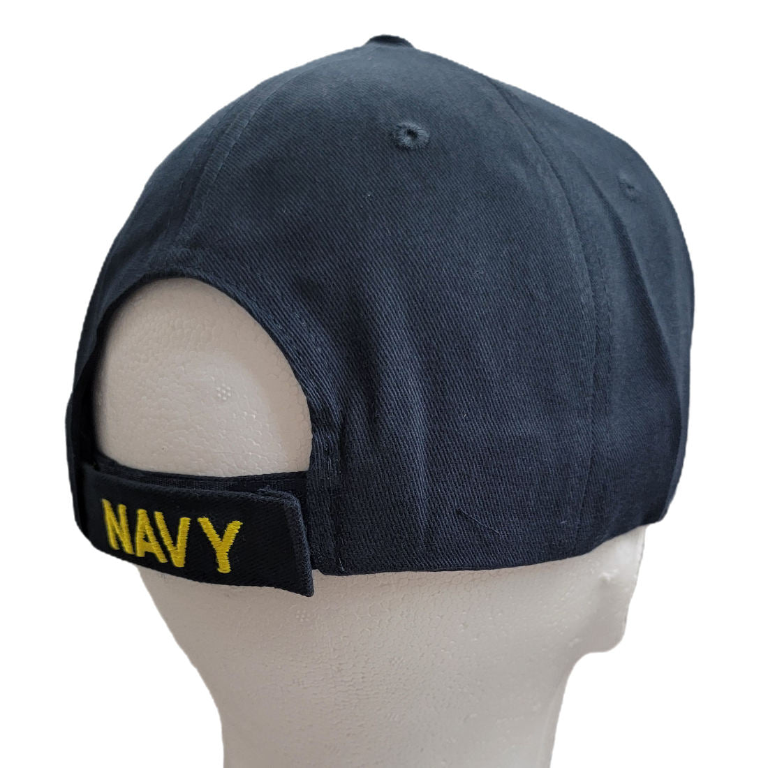 U.S. NAVY Veteran Ballcap with Eagle, Shield, Anchor Logo