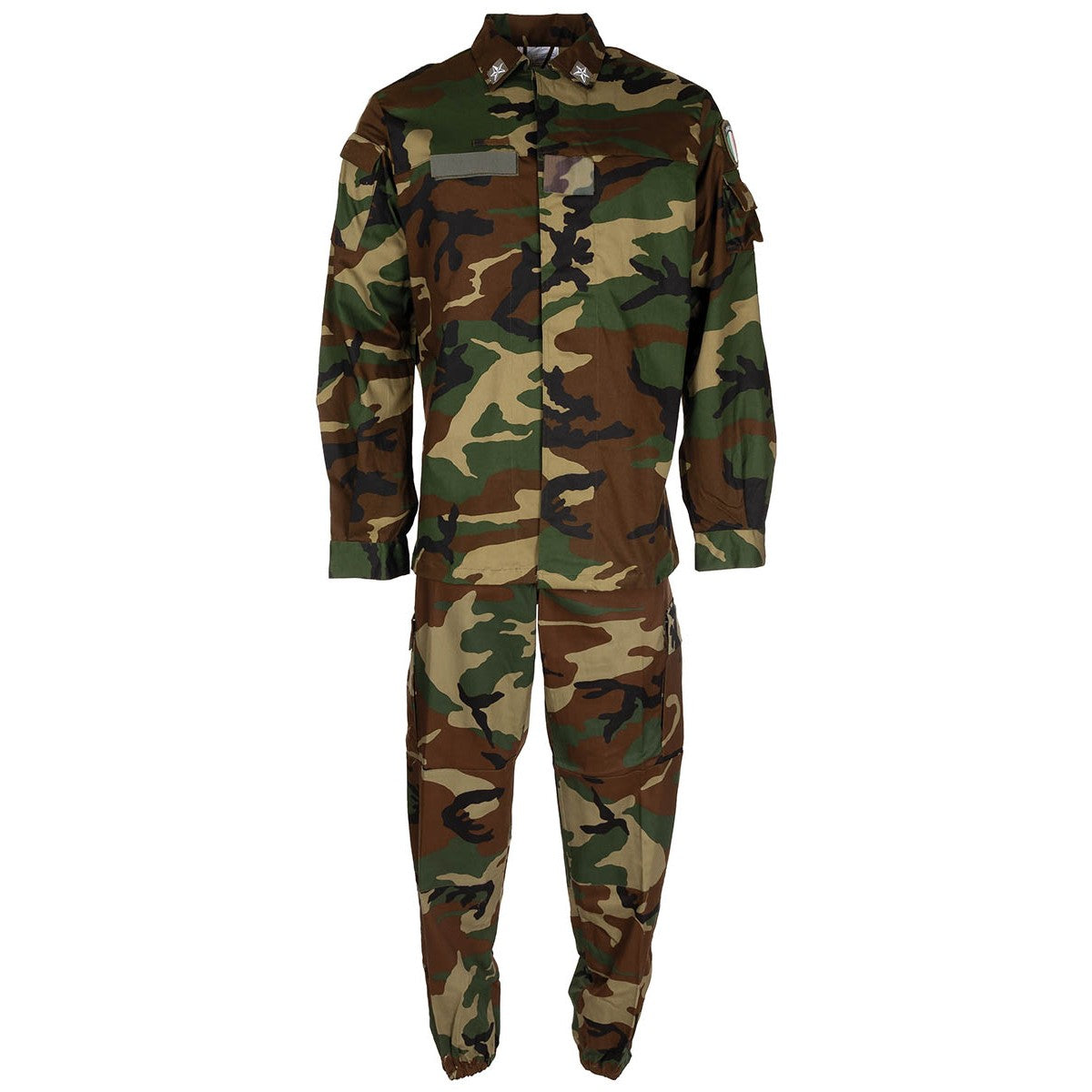 CLEARANCE - Italian Army Military Field Suit - Camo Jacket and Pants