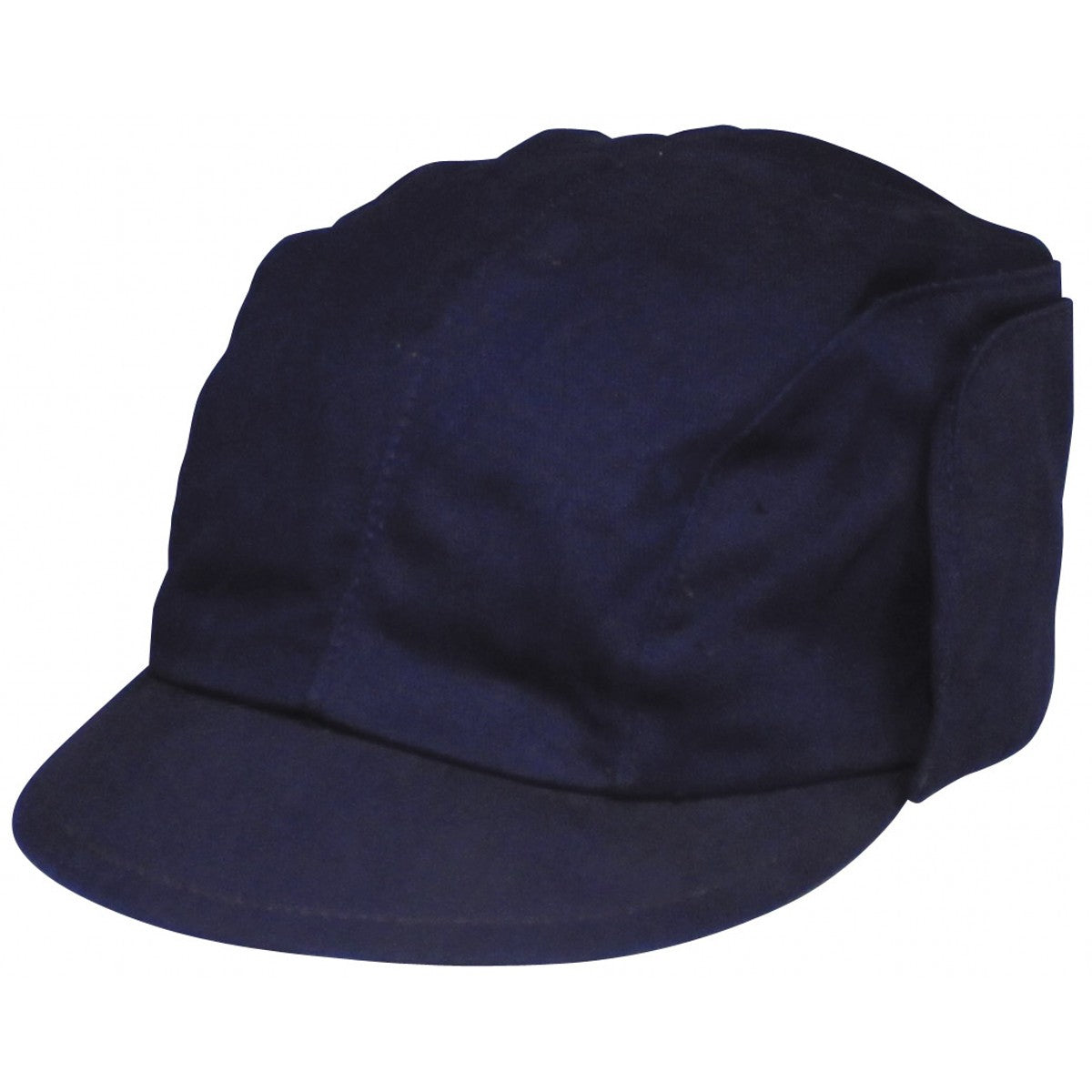 German Engineers Cap with Fold Down Ears - 1980s Military Surplus