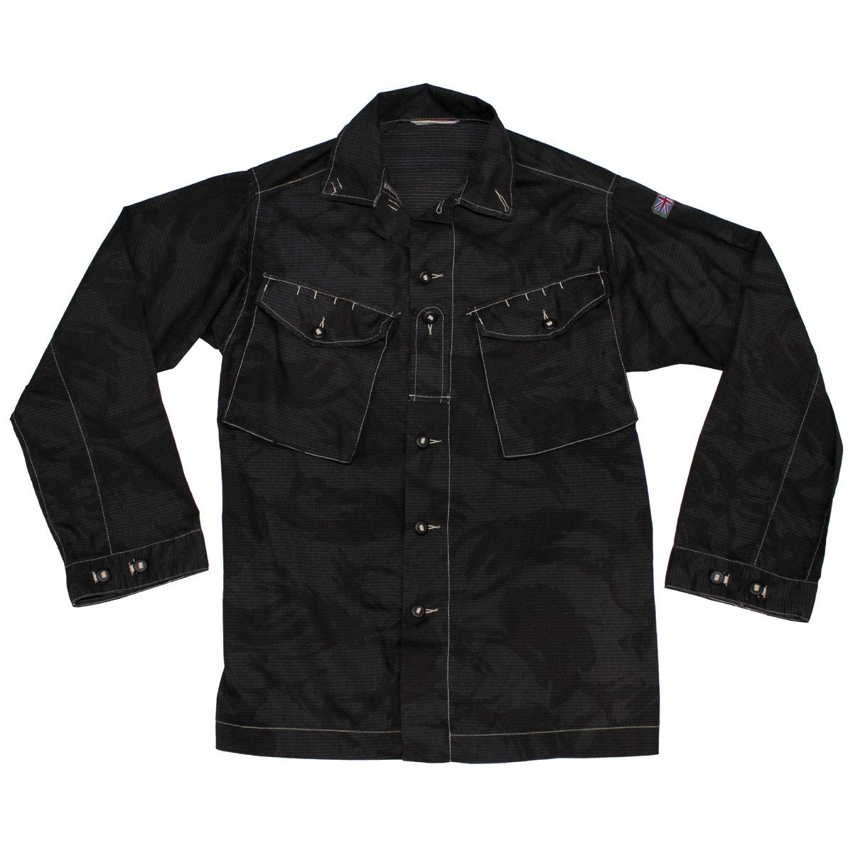 British Military Surplus Combat Jacket/Shirt - Black Dye