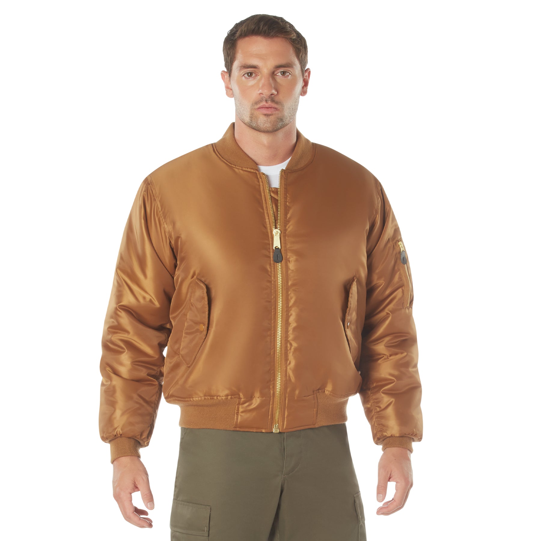 Rothco MA-1 Flight Jacket Work Brown