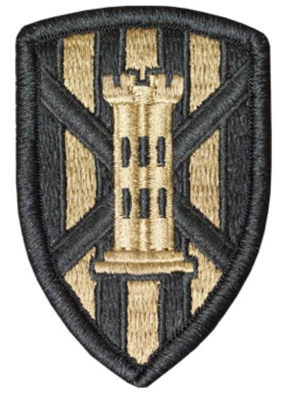 7th Engineer Brigade OCP Patch with Hook Fastener