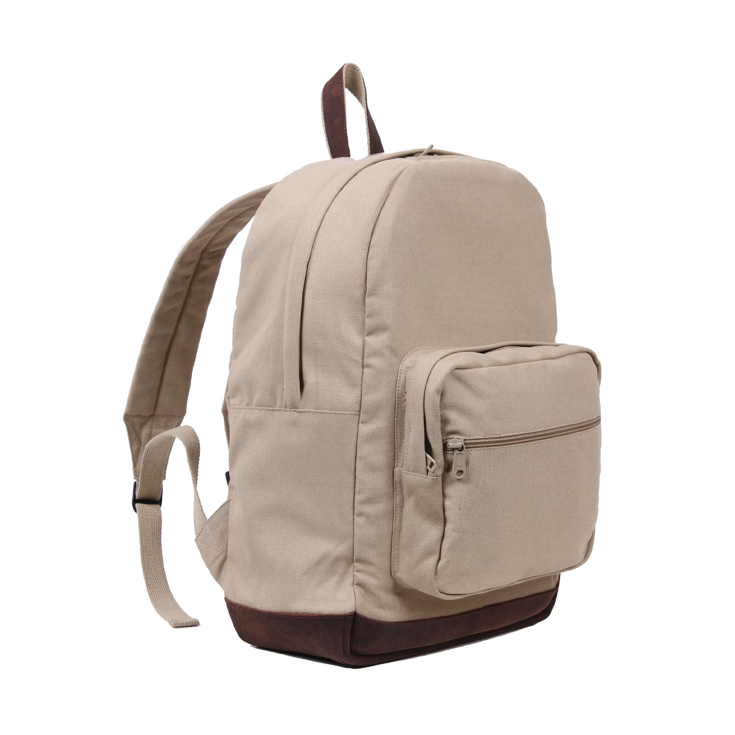 Rothco Vintage Canvas Teardrop Backpack with Leather Accents