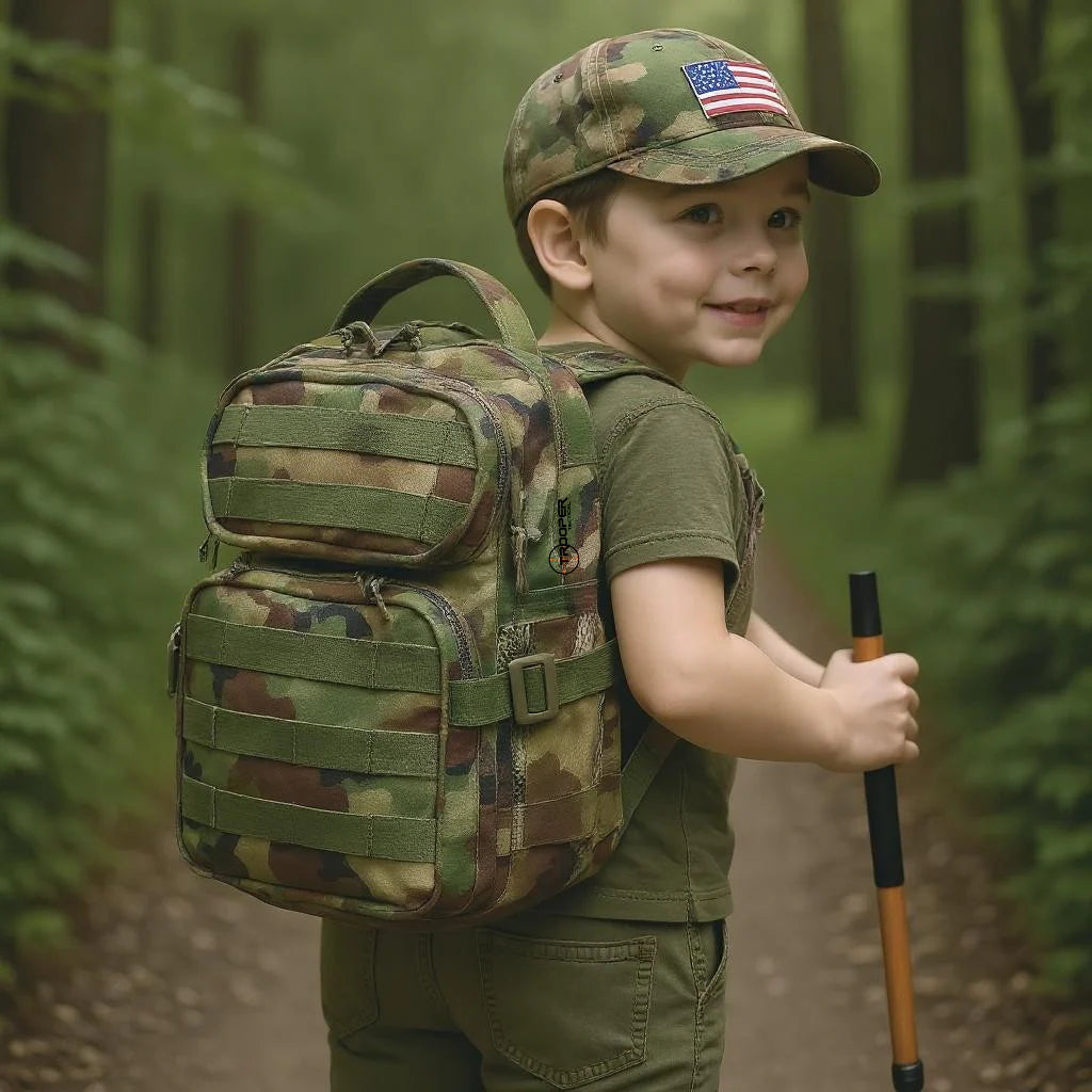 Kids Tactical Backpack - Back to School