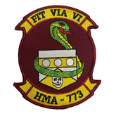 HMA-773 "FIT VIA VI" - Officially Licensed USMC Patch - CLEARANCE!