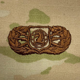 Information Operations - Air Force Sew-On Badge - 3 Color OCP