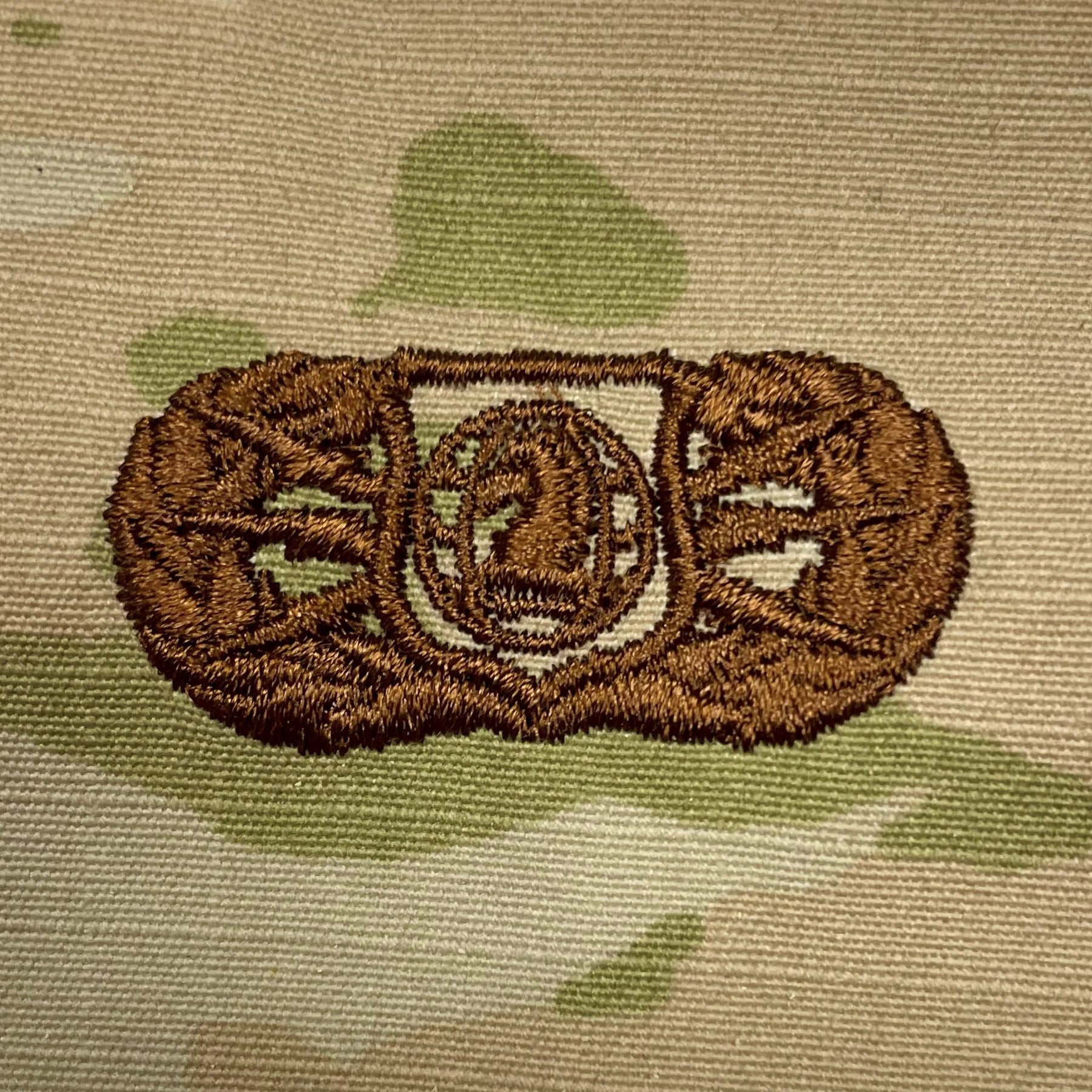 Information Operations - Air Force Sew-On Badge - 3 Color OCP