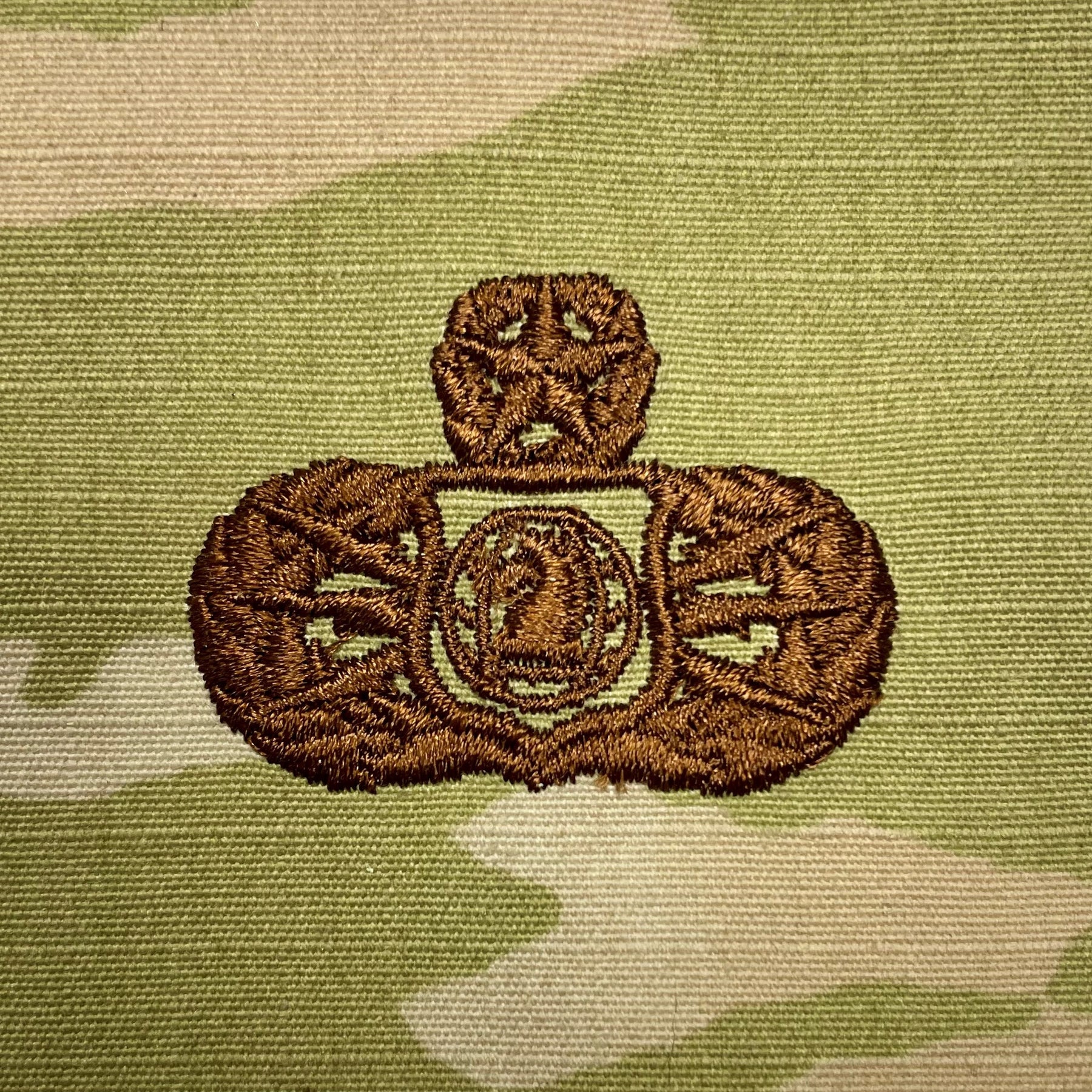 Information Operations - Air Force Sew-On Badge - 3 Color OCP