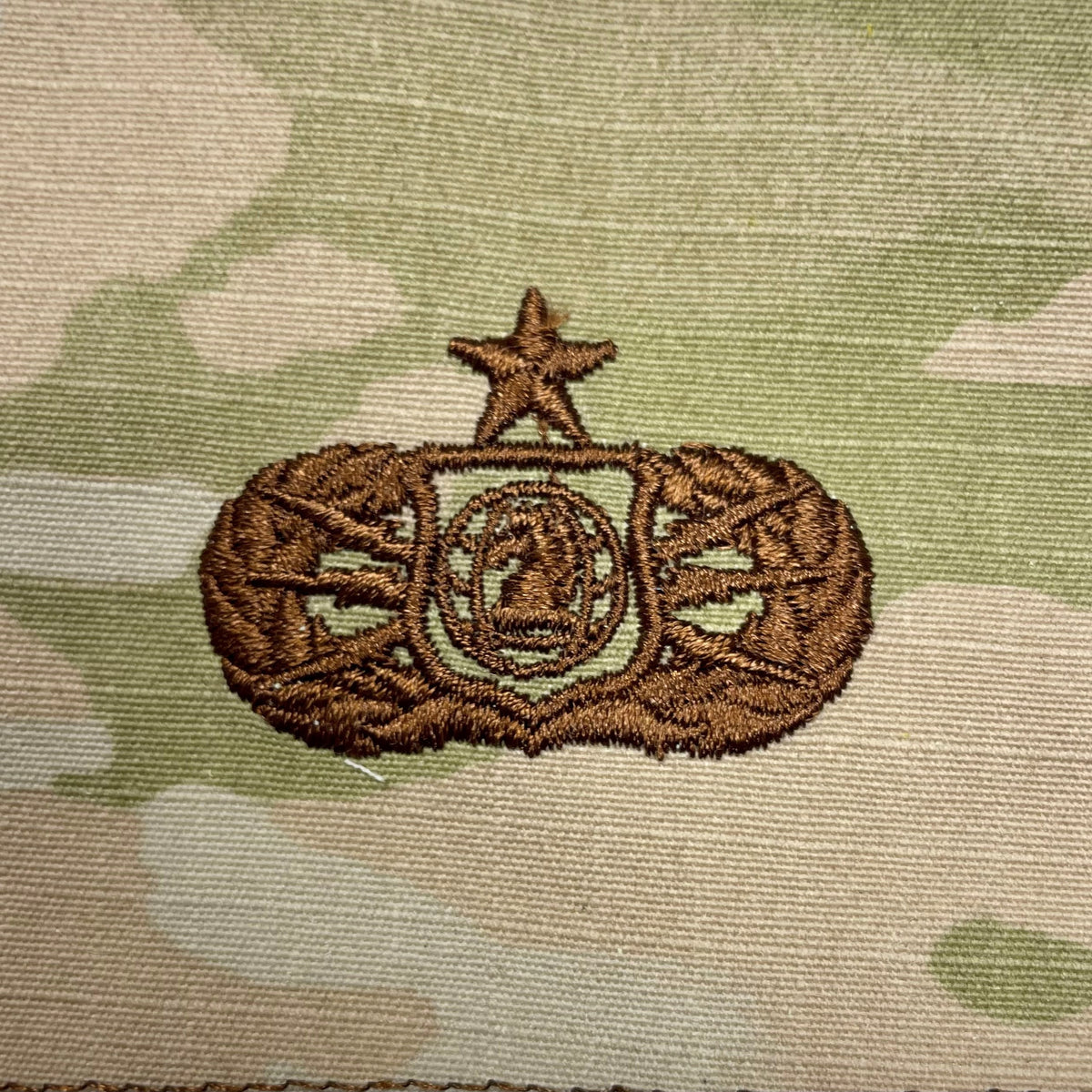 Information Operations - Air Force Sew-On Badge - 3 Color OCP