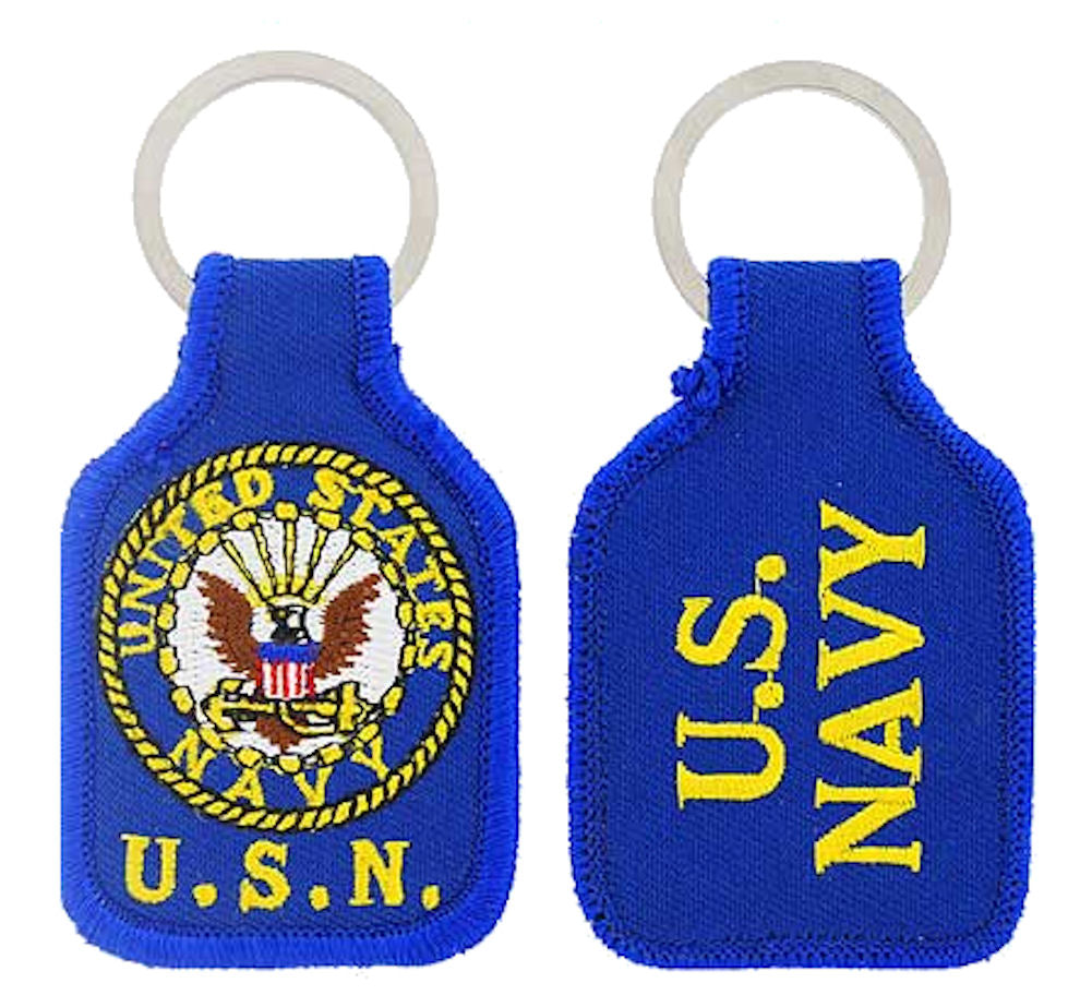 Embroidered Key Chain - U.S. NAVY EMBLEM SEAL