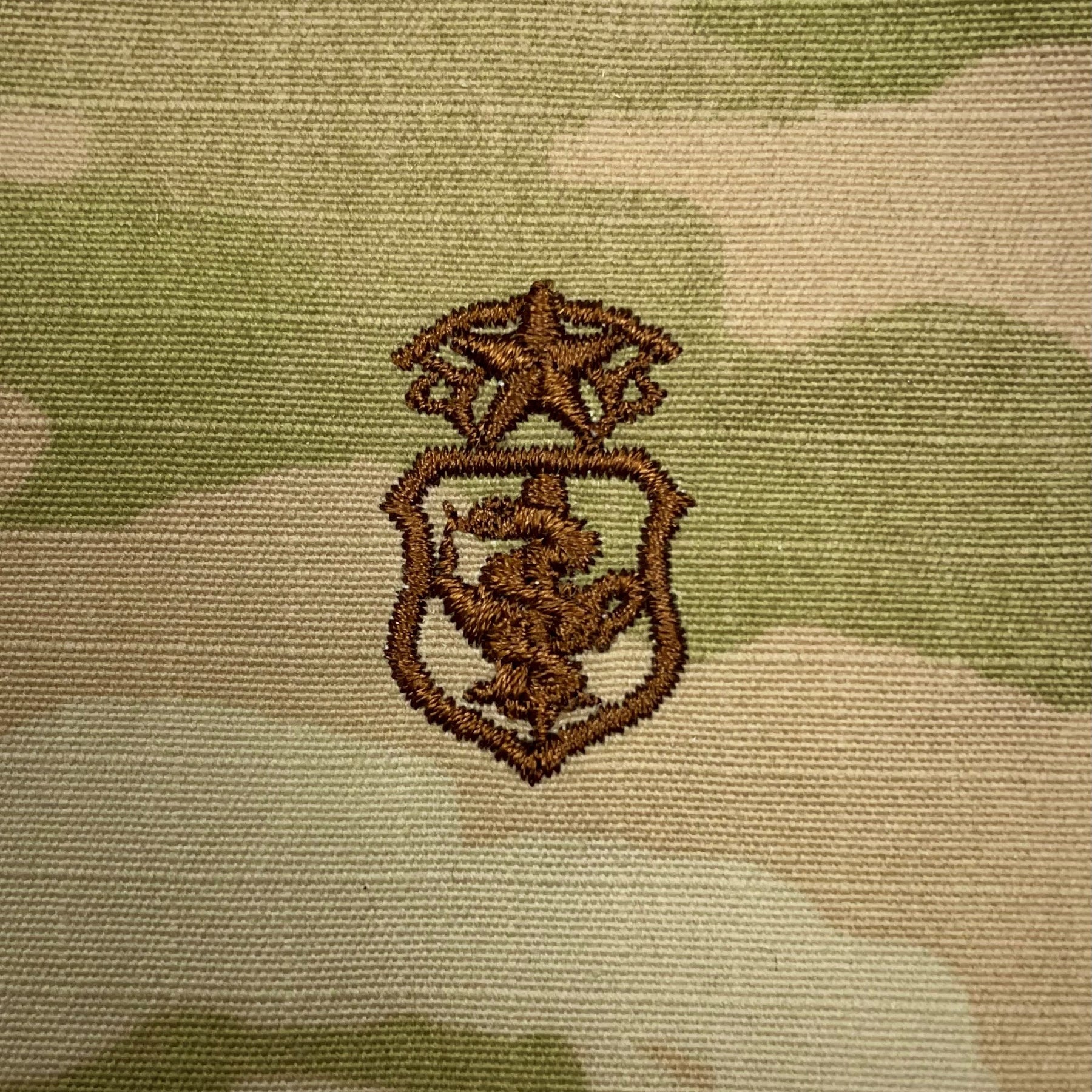 Nurse Air Force Qualification OCP Sew-On Badge - SPICE BROWN